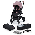 Детская коляска Kinderkraft Evolution Cocoon 2 в 1 (Mauvelous Pink
						
					) — Фото
