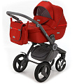 Детская коляска Adamex Elsa 3 в 1, ткань+эко-кожа (V13
						
					) — Фото
