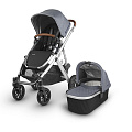 Детская коляска UPPAbaby Vista 2 в 1 (Gregory (blue malange) 
						
					) — Фото