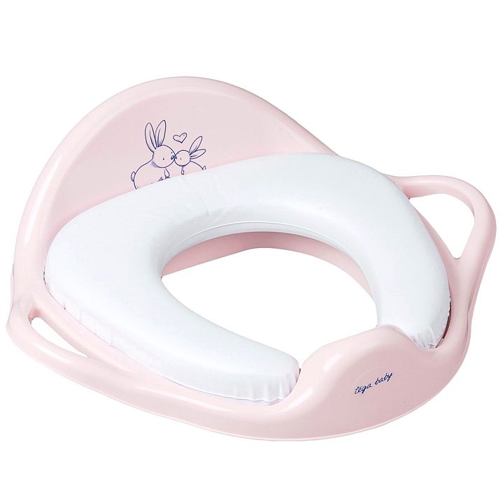 Нескользящий детский горшок Tega Baby Кролики (Little Bunny) — как выглядит в жизни