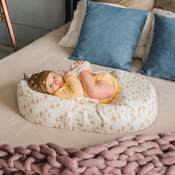 Эргономический матрасик-кокон Седьмое небо детям фото 3