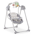 Качели Chicco Polly Swing Up (Silver
						
					) — Фото