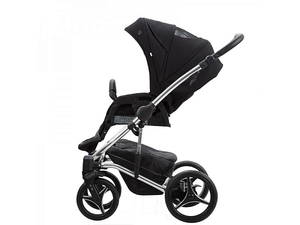 Детская коляска Bebetto Tito Premium Class Silver 2020 2 в 1 фото 6