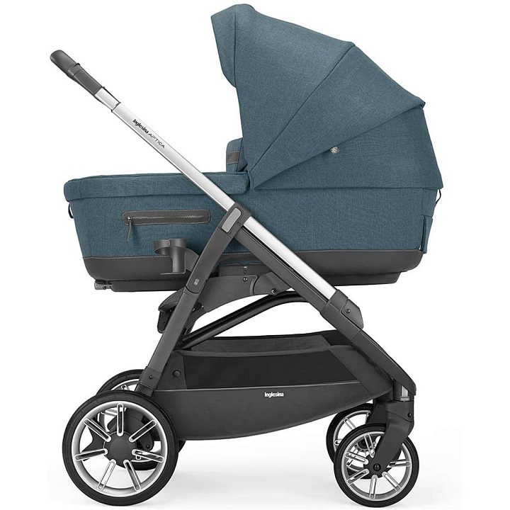 Детская коляска Inglesina Aptica System Quattro 4 в 1 на шасси Aptica Grafite — как выглядит в жизни