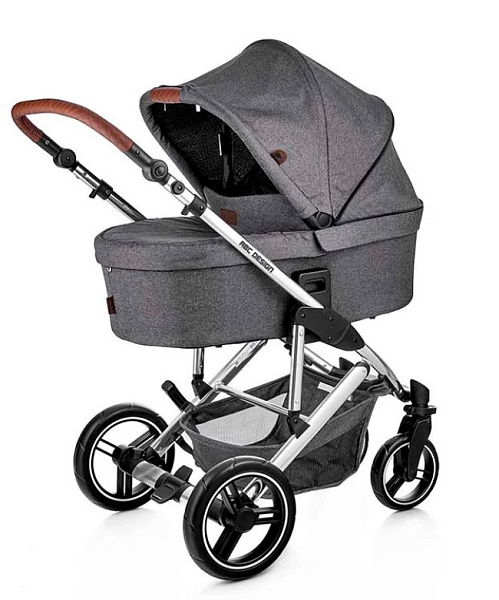 Детская коляска ABC-Design Catania 4 2023 2 в 1 на серебряной раме фото 1