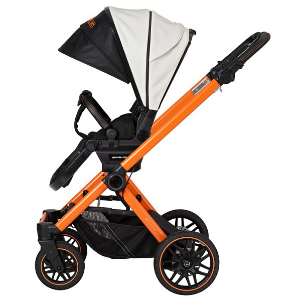 Детская коляска Hartan AMG GT2 2 в 1 на оранжевой раме фото 6