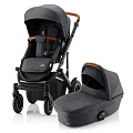 Детская коляска Britax Roemer Smile 3 2 в 1 (Midnight Grey
						
					) — Фото