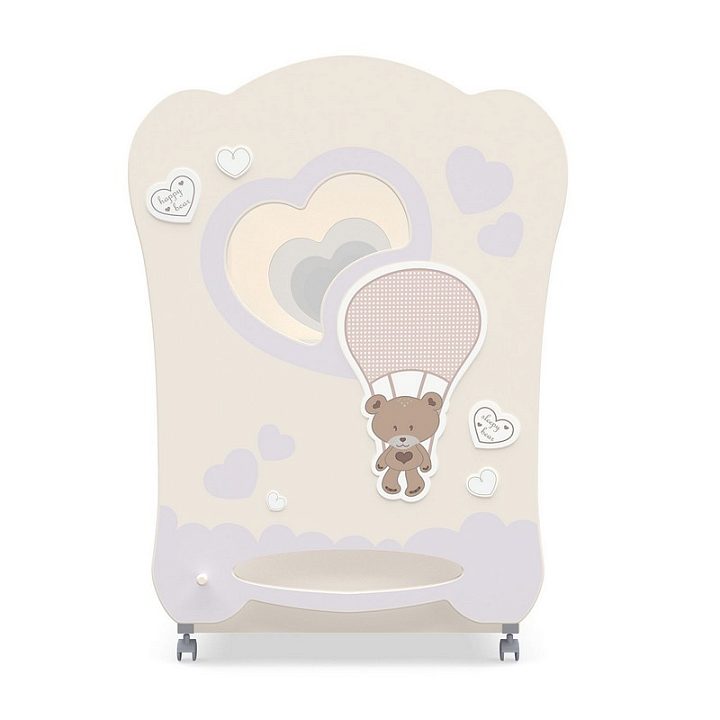 Детская кроватка Nuovita Stanzione Cute Bear Swing, поперечный маятник — как выглядит в жизни