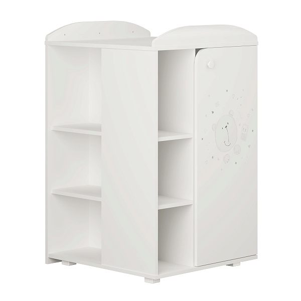 Детская кроватка-трансформер Polini Kids French 800 Teddy с ящиком фото 2