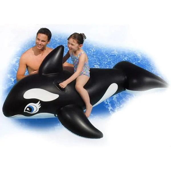 Надувная касатка с ручками Intex Интекс большая с58561 фото 3