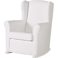 Кресло-качалка Micuna Wing Nanny White (Leatherette white искусственная кожа) — Фото