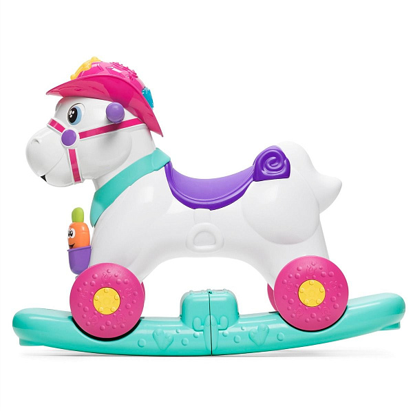 Игрушка-каталка Chicco Лошадка Baby Rodeo 92415 фото 1