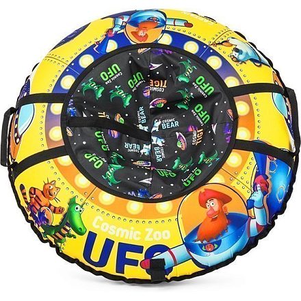 Надувные санки-ватрушка-тюбинг Cosmic Zoo UFO