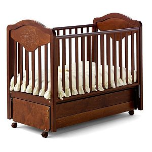 Детская кроватка Baby Italia Gioco LUX, продольный маятник
