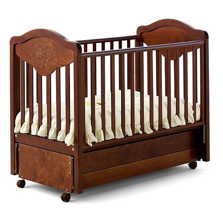 Детская кроватка Baby Italia Gioco LUX, продольный маятник