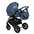 Детская коляска Alis Berta 2021 3 в 1 (03 синий
						
					) — Фото