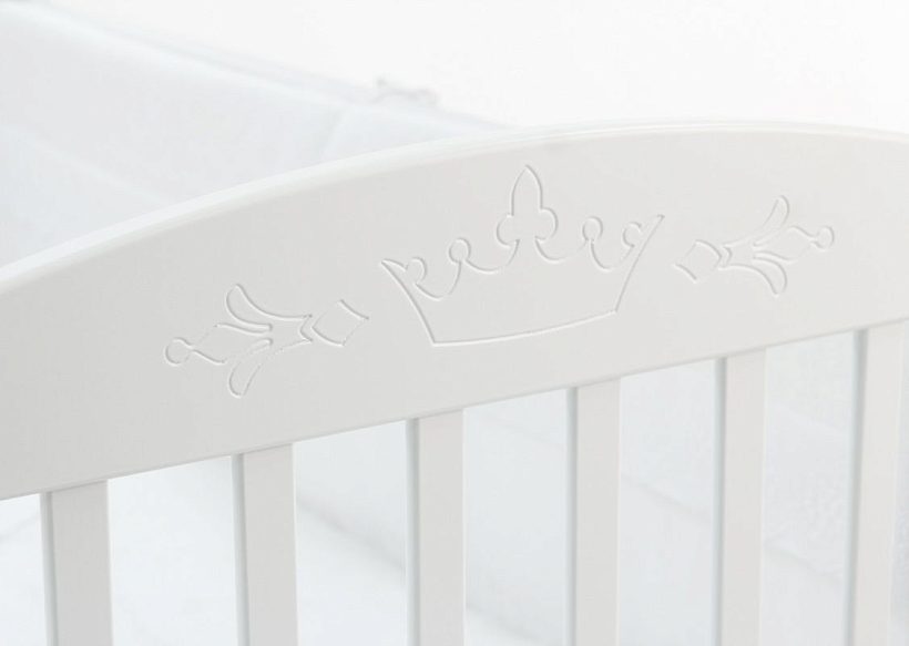 Детская кроватка Fiorellino Infant с ящиком — как выглядит в жизни