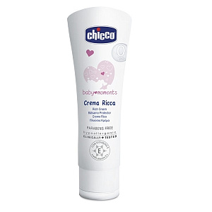 Крем питательный Chicco Baby Moments 320614017, 0 мес.+, 100 мл