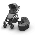 Детская коляска UPPAbaby Vista 2 в 1 (Pascal 2017 (GREY) серая
						
					) — Фото