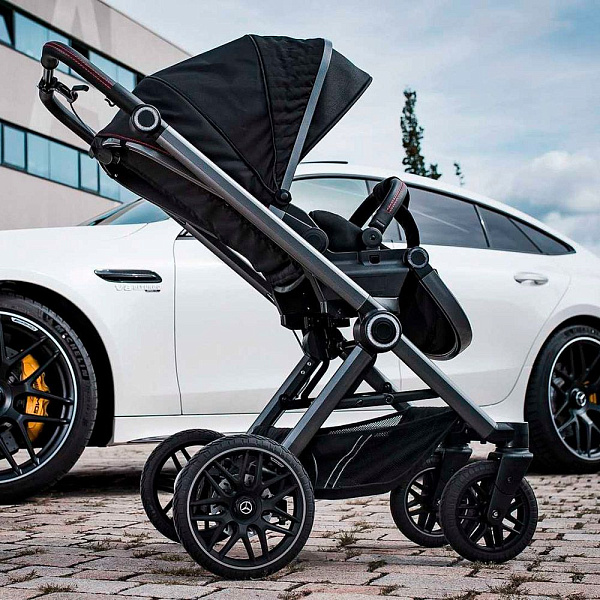 Детская коляска Hartan AMG GT Mercedes-Benz 2022 2 в 1 с сумкой Bag2Go фото 20