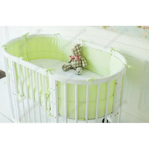 Детская кроватка Феалта-baby Феалта-беби Луна 5 в 1 с маятником фото 6