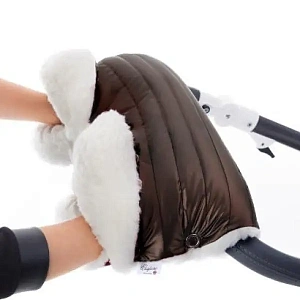 Муфта для рук Esspero Soft Fur Lux Натуральная шерсть