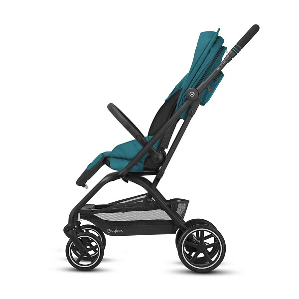 Детская прогулочная коляска Cybex Eezy S Twist Plus 2 на черной раме фото 4