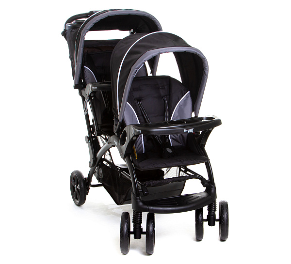 Детская прогулочная коляска для двойни Ramili Baby Twin ST фото 3