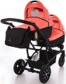 Детская прогулочная коляска для двойни Bebetto 42 Sport, шасси Black (UL 325
						
					) — Фото