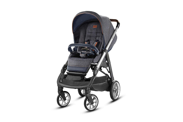 Детская коляска Inglesina Aptica System Quattro 4 в 1 на шасси Aptica Graphite Cuoio фото 8