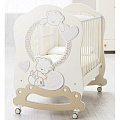 Детская кроватка Italbaby Love Oblo (Кремовый
						
					) — Фото