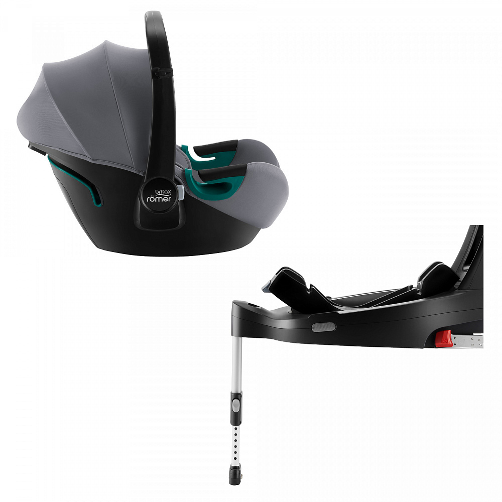 Детское автокресло Romer & Britax Baby-Safe 3 i-Size с базой Flex Base iSense - Фото