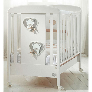 Детская кроватка Baby Expert Bon Bon Duetto, колесо