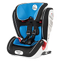 Автомобильное кресло Mr Sandman Barcelona Isofix 9-36 кг (Черный/Синий
						
					) — Фото