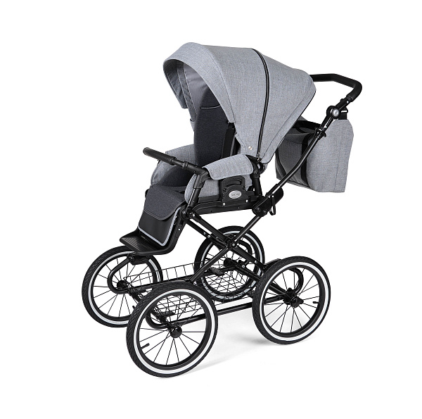 Детская коляска Noordline Nicole Classic Black 2 в 1 фото 4