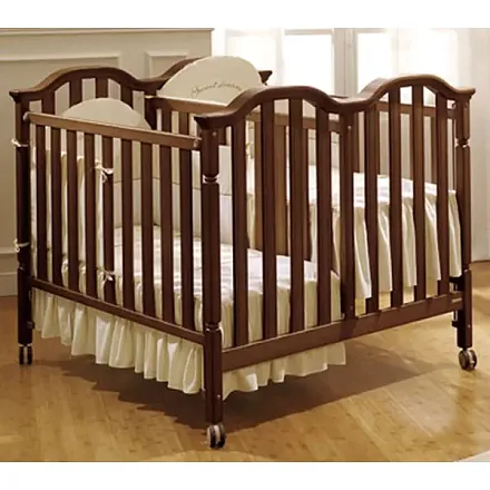 Детская кроватка Feretti для двойни Letto Gemellare Papa колесо, ящик