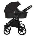 Детская коляска Tutis Novo Reflective 2 в 1 ( Black/Black Reflective Print
						
					) — Фото