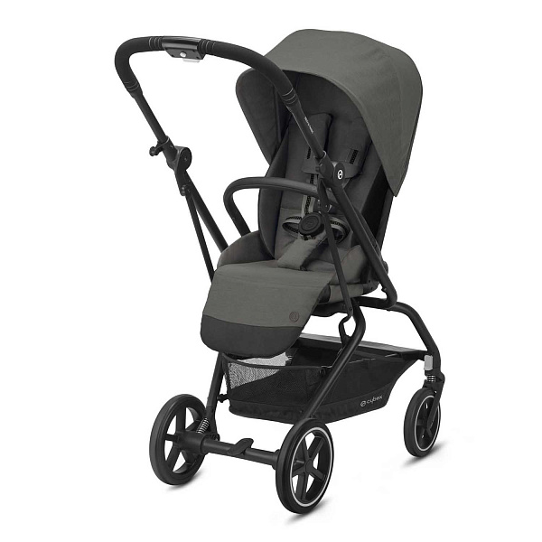 Детская прогулочная коляска Cybex Eezy S Twist Plus 2 на черной раме фото 1