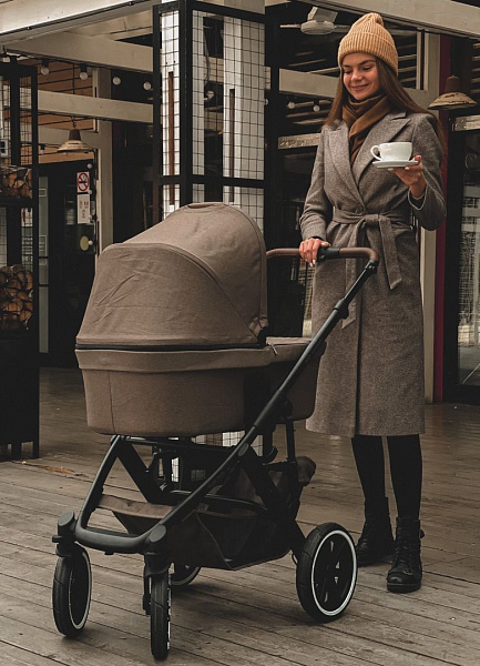 Детская коляска ABC-Design Salsa 4 Air 2 в 1 на черной раме фото 16