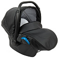 Автокресло Adamex (Bebe-mobile) Kite 0+ (Q253/GU115/61S(черная кожа)) — Фото