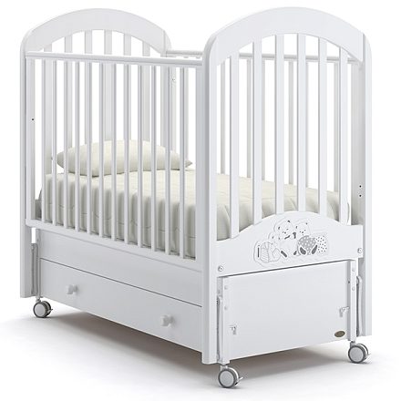 Детская кроватка Nuovita Grano swing, продольный маятник