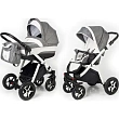 Детская коляска Esspero Newborn Lux 2 в 1, шасси White - Фото