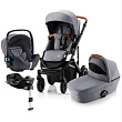 Детская коляска Plus Britax Roemer III Smile BS3 i-Sense с базой Flex Base i-Sense 3 в 1 - Фото