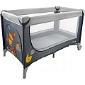 Детский манеж-кровать Carrello Piccolo CRL-7303 (Grey) — Фото