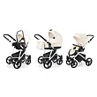 Детская коляска Esspero Newborn Lux 3 в 1, шасси White - Фото