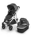Детская коляска UPPAbaby Vista 2 в 1 (Jordan (black/grey melange)
						
					) — Фото