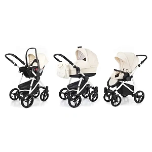 Детская коляска Esspero Newborn Lux 3 в 1, шасси White