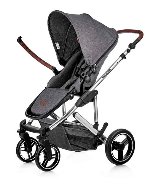 Детская коляска ABC-Design Catania 4 2023 2 в 1 на серебряной раме фото 6