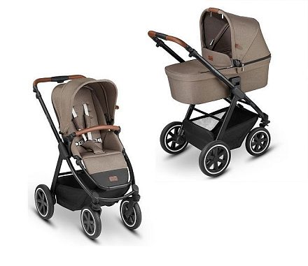 Детская коляска ABC-Design Samba 2 в 1 на черной раме
