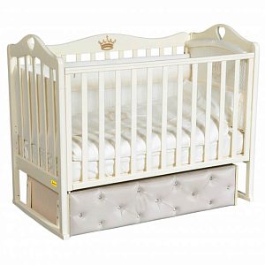 Детская кроватка Luciano Amelia Premium, универсальный маятник/ящик